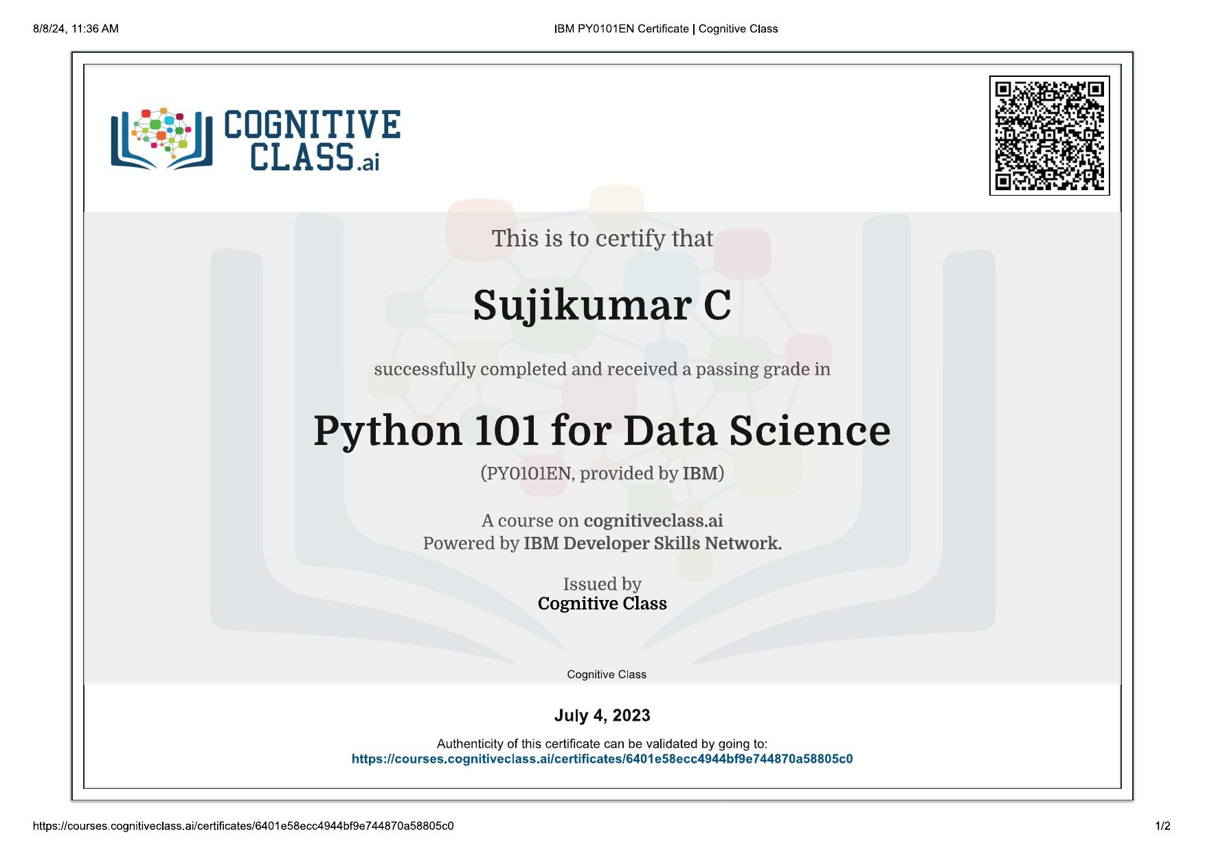 Data Science with Python