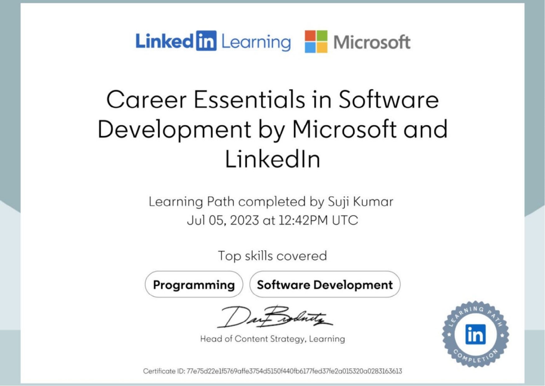 Software Development